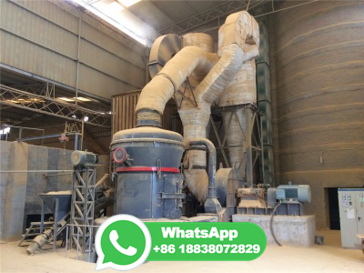 Equipment Sizing: Crusher or Grinding Mill